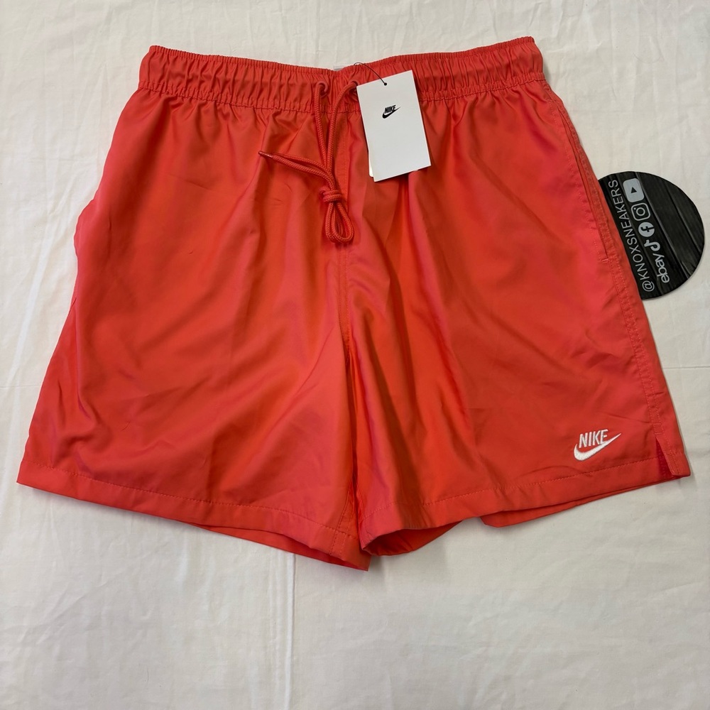 Nike Men’s Club Flow Short in Magic Ember Coral FN3307-814 Men’s Size XL